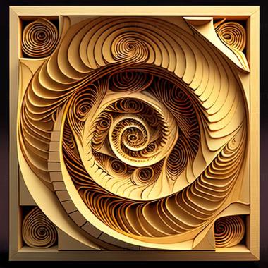 3D model golden ratio (STL)